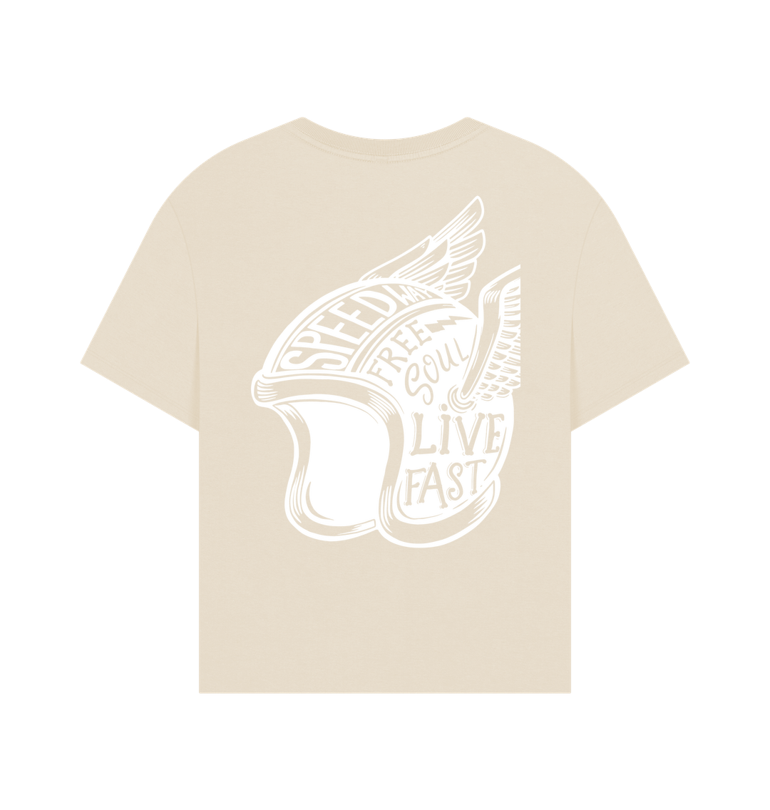 Oat T-Shirt Femme Oversize - Free Soul Live Fast