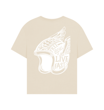 Oat T-Shirt Femme Oversize - Free Soul Live Fast