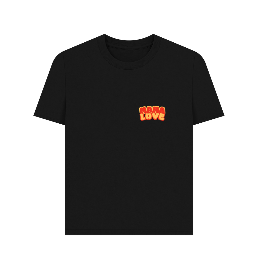 Black T-Shirt Femme - Mama Love