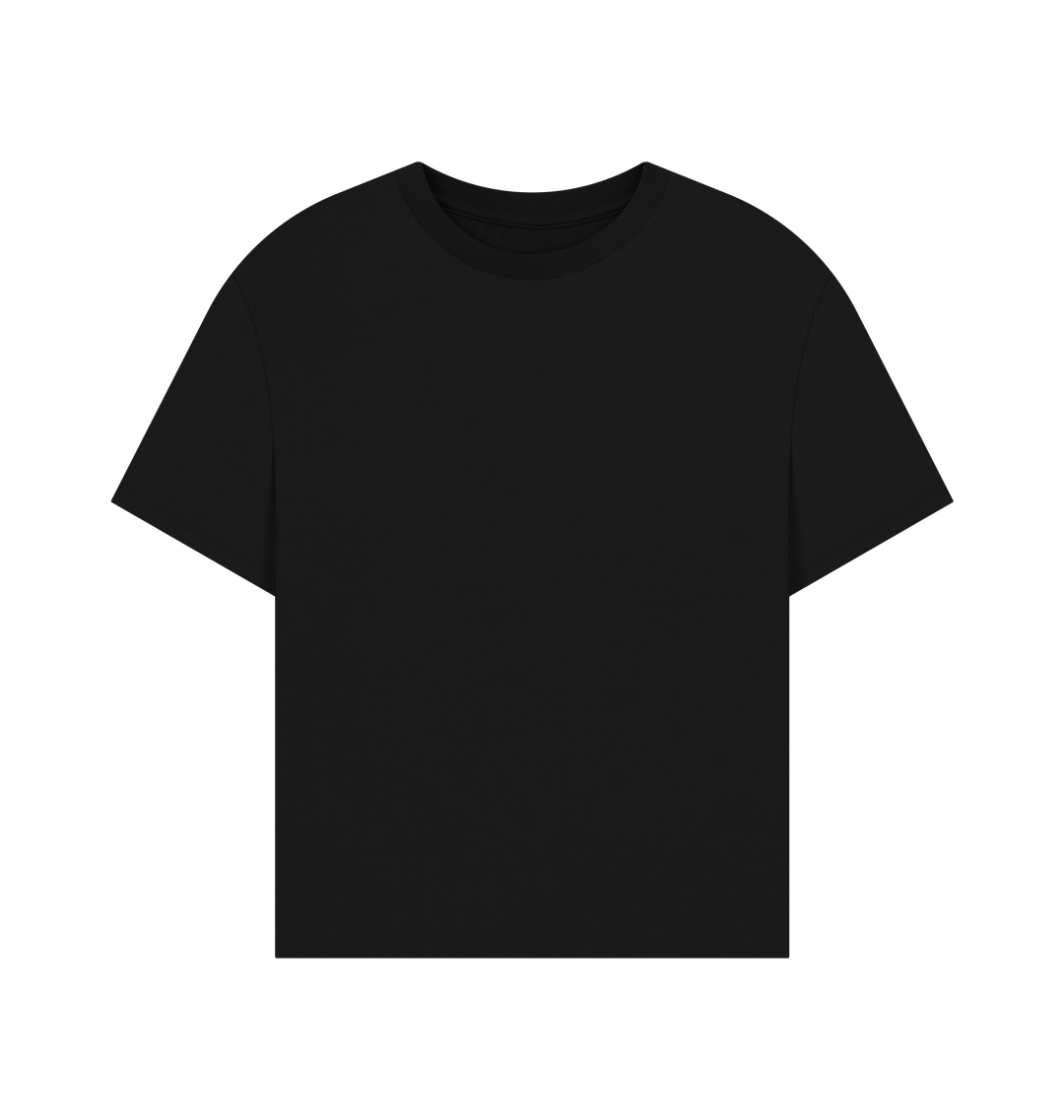 Black T-Shirt Femme Oversize - Free Soul Live Fast